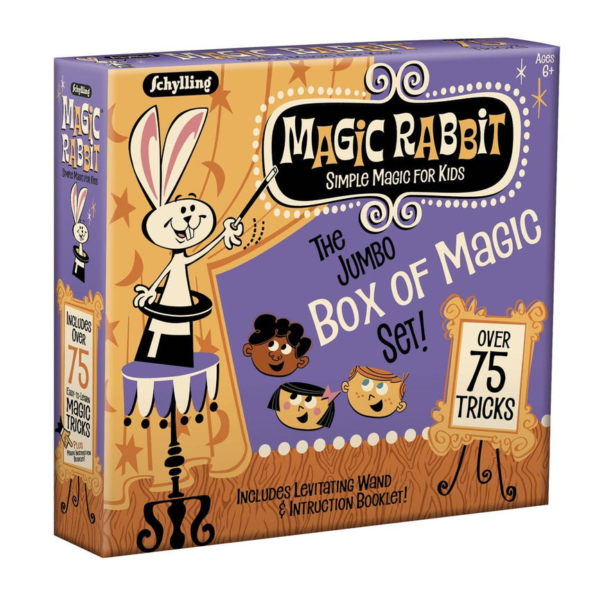 Jumbo Magic Set Box for Children Aged 6 Magic Play Toy for 
